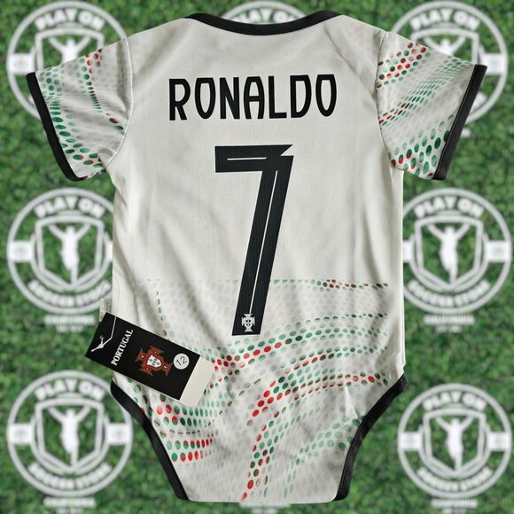 Baby Portugal 2025 Away Ronaldo Bodysuit - Picture 2 of 3